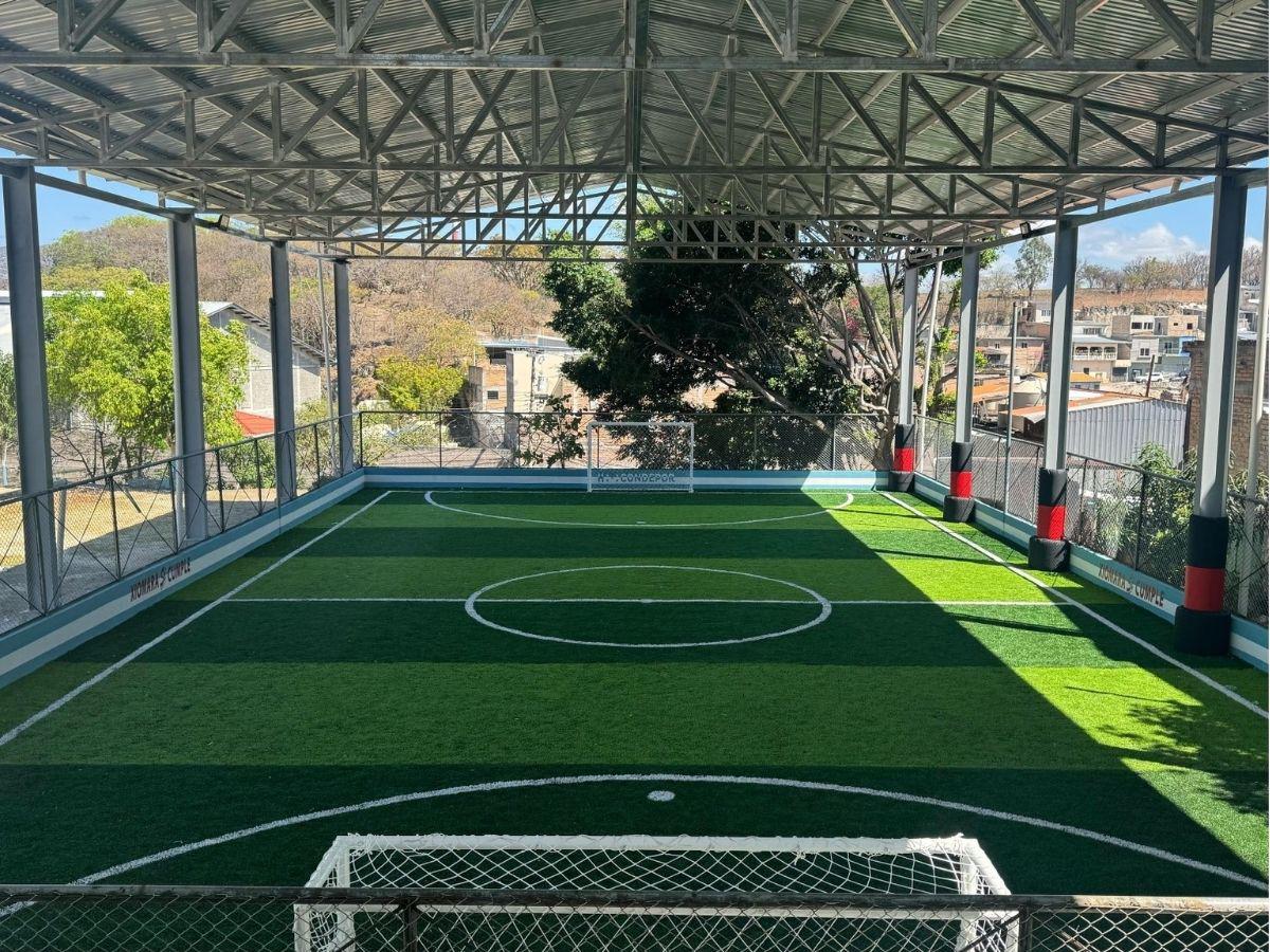 Condepor inaugurará canchas sintéticas en dos colonias importantes de Tegucigalpa