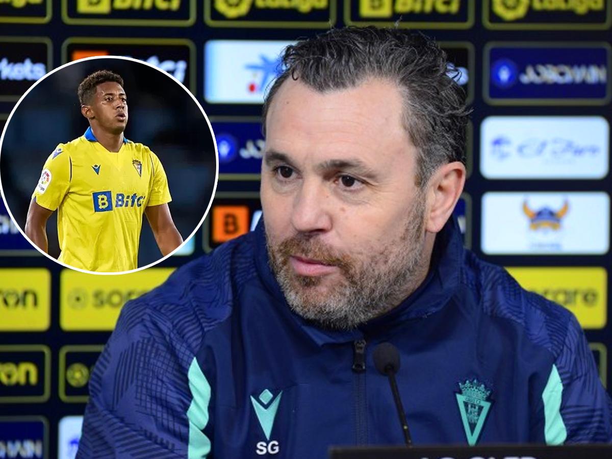 Lo que el DT del Cádiz dice sobre el Choco Lozano: “Debe entrenar como lo está haciendo, apretar el cu** y poner en dificultades al míster”