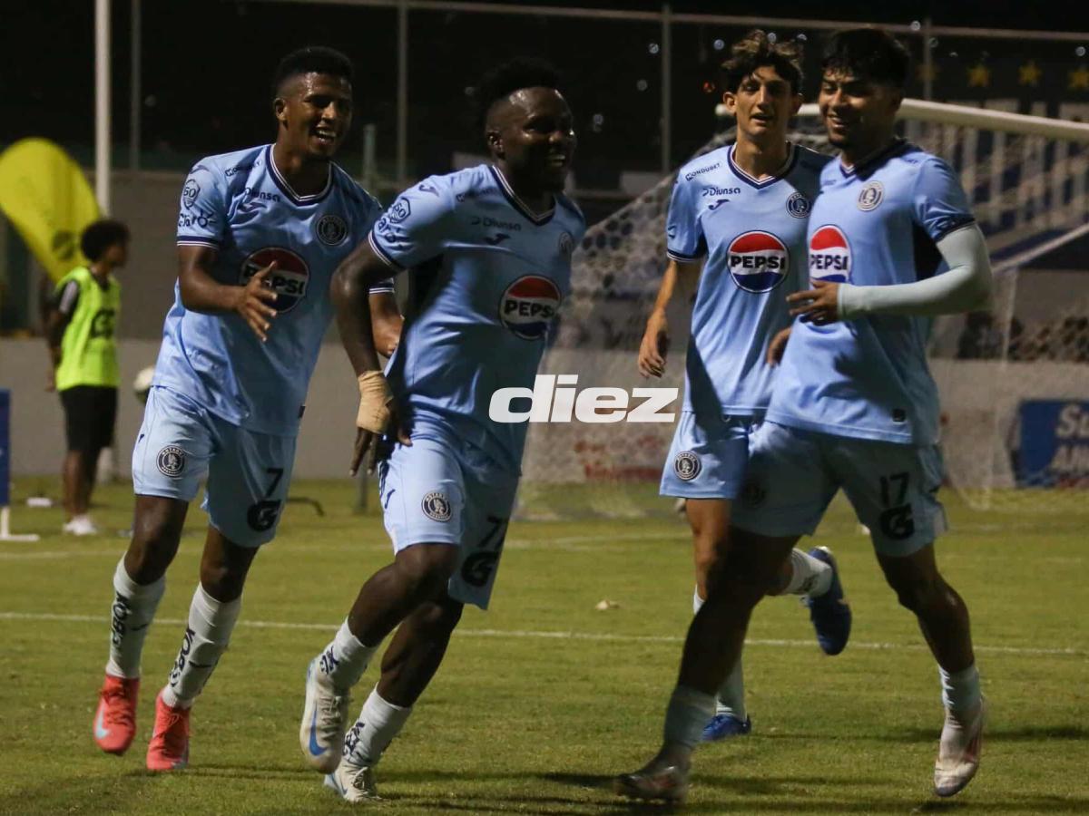 La noche de Rodrigo Auzmendi, el gol al estilo de Lamine Yamal y fiesta de Motagua tras humillar al Génesis en la liguilla