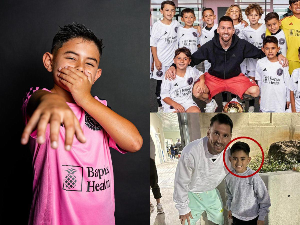 ¡Es la estrella con el hijo de Messi! Hondureño anota hat-trick y se corona campeón con la Sub-10 del Inter Miami