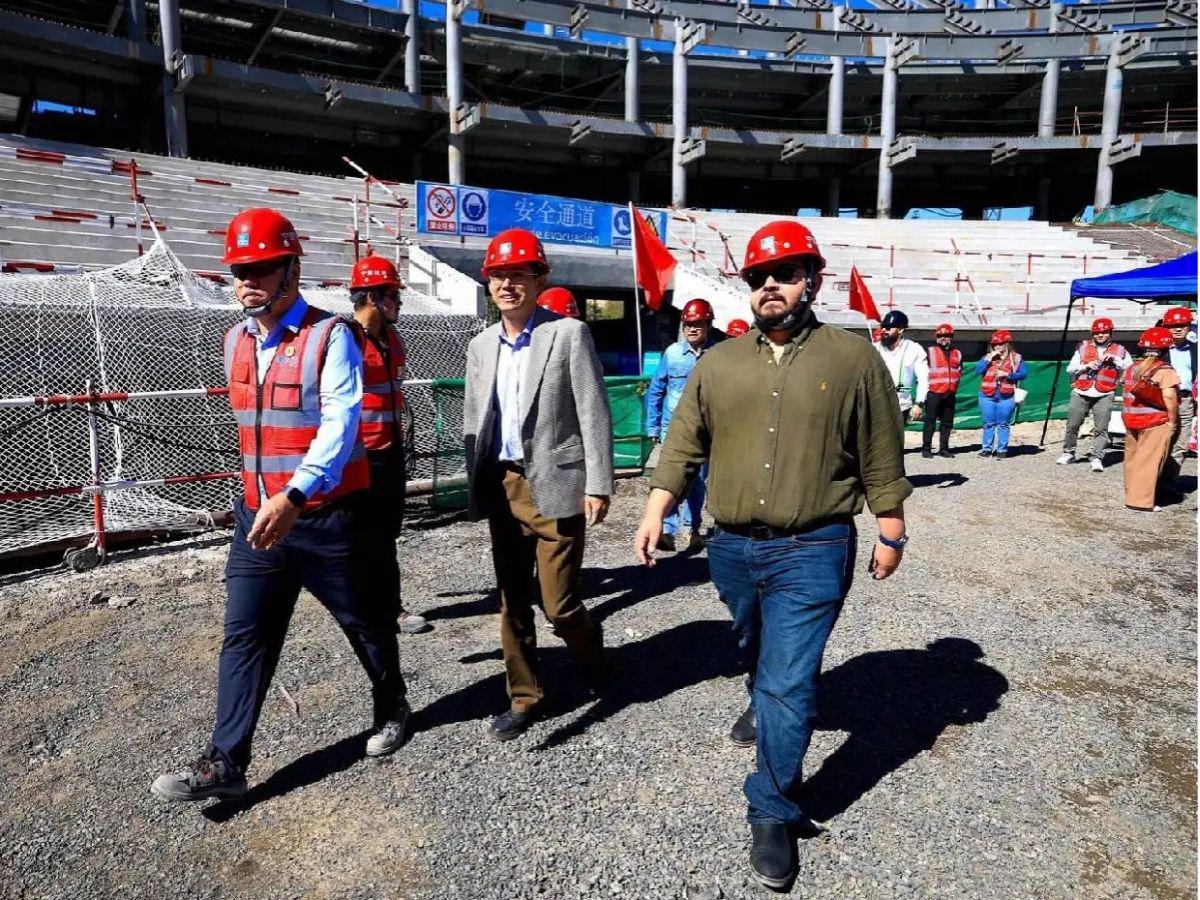 Zonas VIP, tecnología de primer nivel y áreas de lujo: Así avanza la construcción del estadio más moderno de Centroamérica
