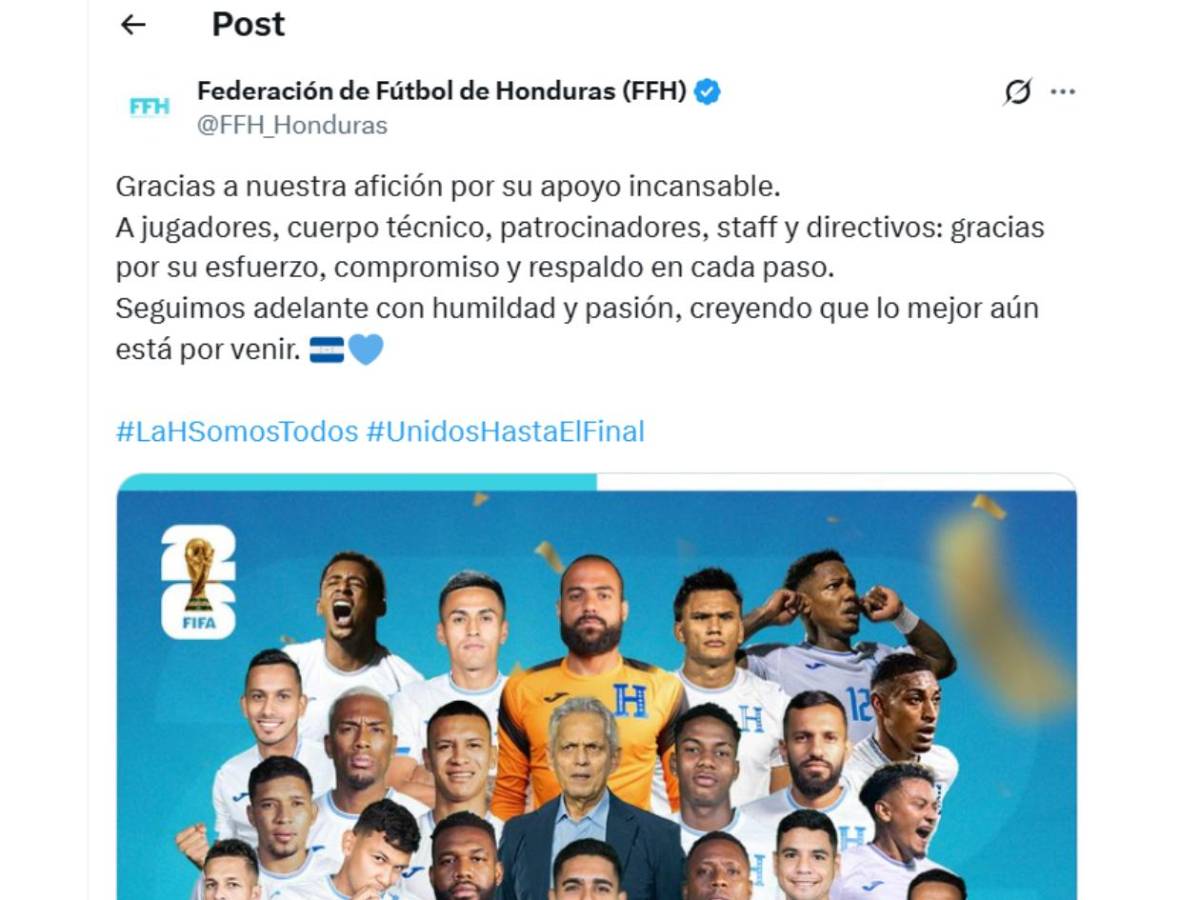 Fracaso ridículo, Se tienen que ir: señalan a los culpables de la vergonzosa eliminación de Honduras del Mundial 2026
