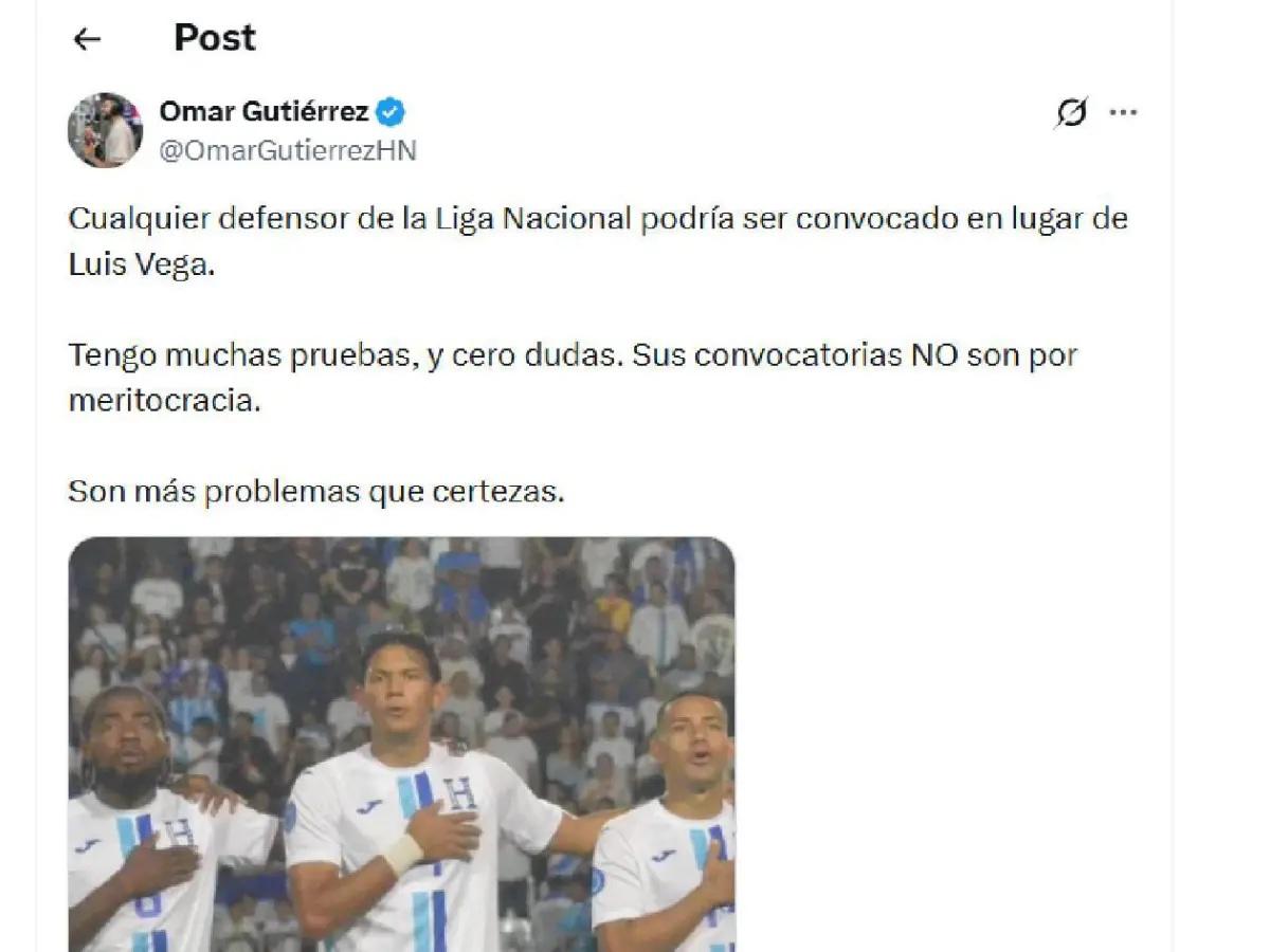 Los dos señalados tras la caída de Honduras y lo de Dereck: Tremenda decepción