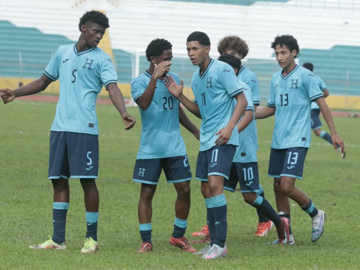 La Selección de Honduras barrió su serie de amistoso rumbo al Premundial Sub-17