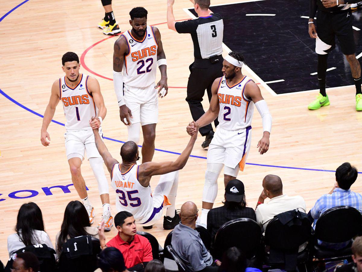 Con una gran actuación de Kevin Durant, los Suns vencieron a los Clippers y incrementaron su ventaja en playoffs de la NBA