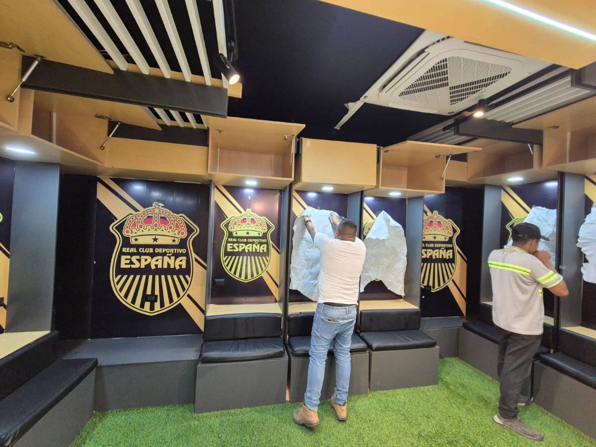 La curiosa decisión que había tomado Marathón con el camerino de Real España en el Morazán, pero se retractaron