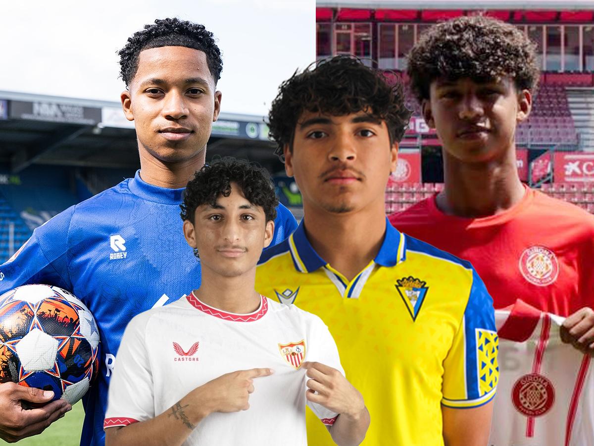 A cambiar el chip: La gran camada de jóvenes jugadores hondureños en la élite del fútbol de Europa: España, Italia, Inglaterra y Alemania