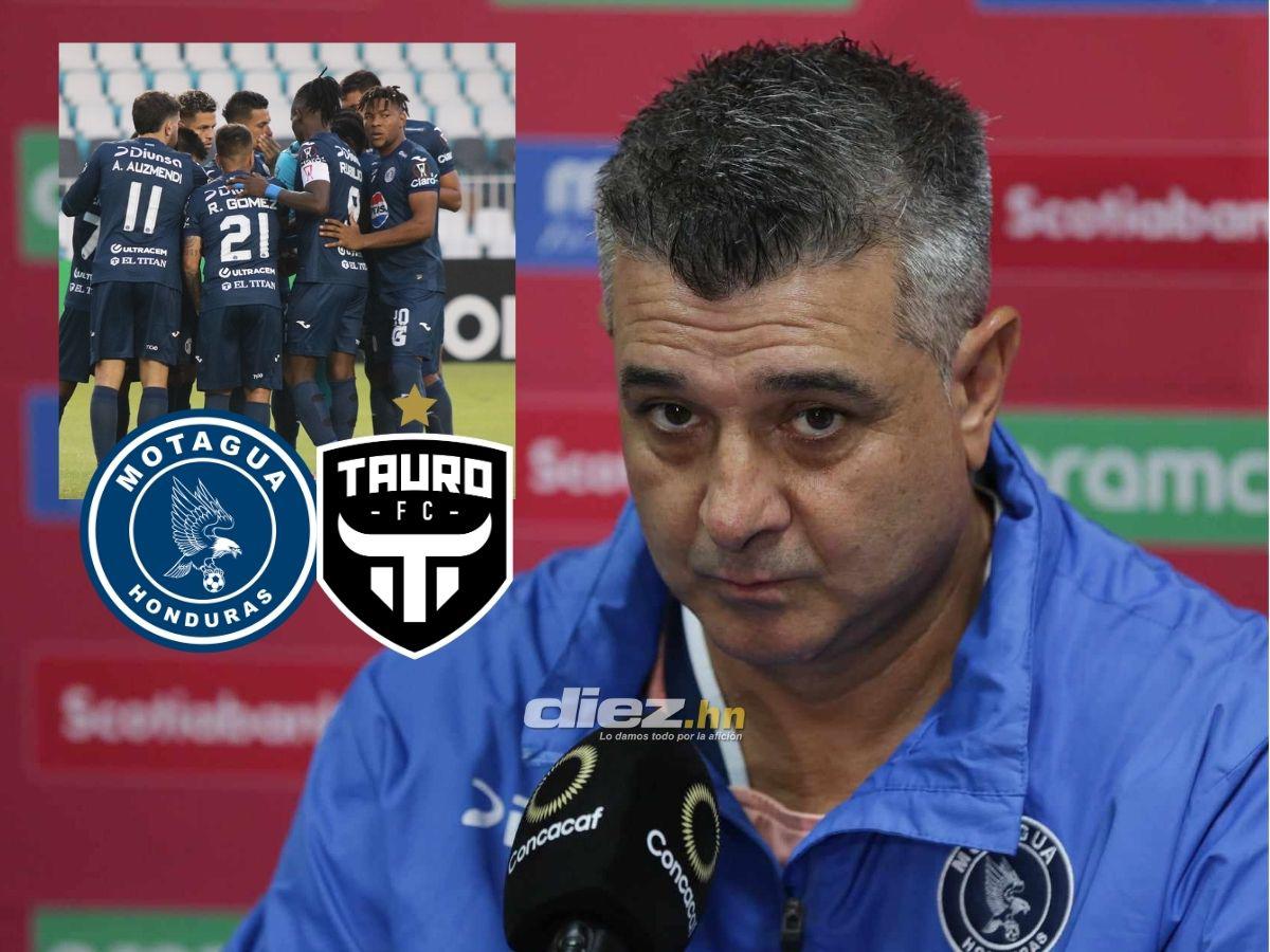 Diego Vázquez le responde a los que critican su estilo de juego, ¿Bajas de Motagua ante Tauro? “Es una final”