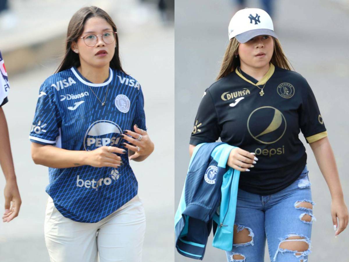 Barbie Policía robó suspiros: Las chicas del Motagua causan furor en la gran final