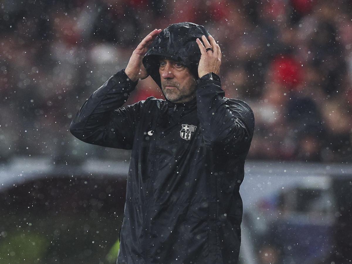 Hansi Flick catalogó como “loca” la remontada de Barcelona ante Benfica en la Champions League: “No lo he vivido nunca”