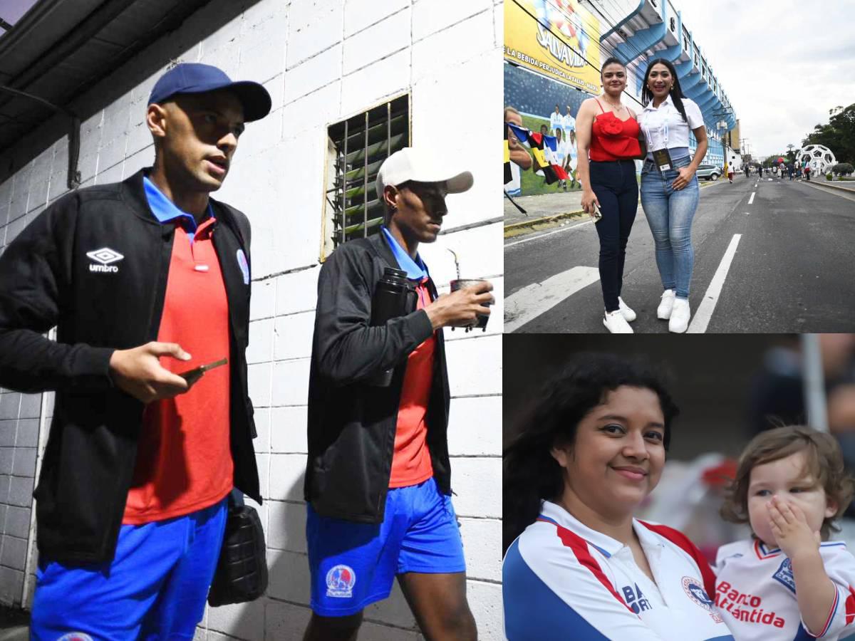Olimpia presenta caras nuevas, el look llamativo en Real España y el gran ambiente previo al clásico en el Morazán