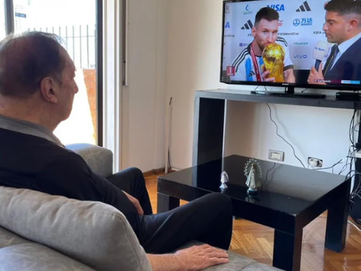 Un conocido del fútbol hondureño reveló cada detalle de cómo vivió Salvador Bilardo los partidos de Qatar 2022
