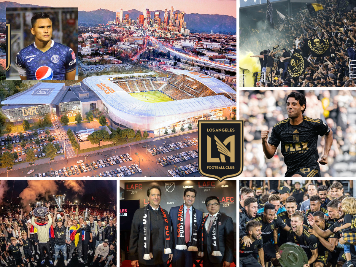 Millonarios, cracks y un estadio de lujo: Así es el LAFC, nuevo equipo del catracho Denil Maldonado
