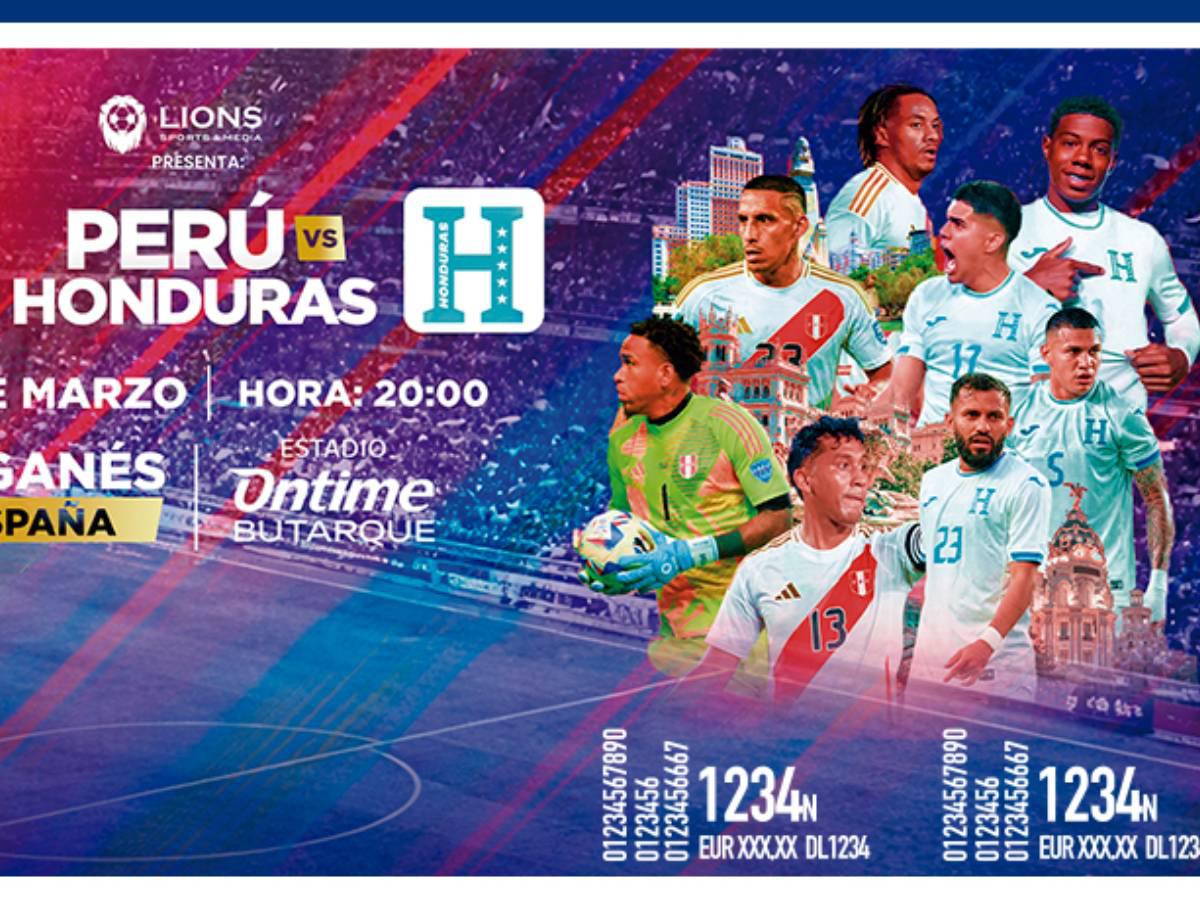 Honduras vs Perú en España: Anuncian el horario oficial del juego amistoso y el precio de los boletos, dos sectores están agotados