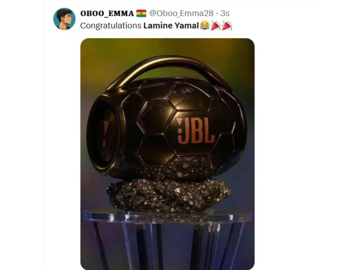 Yamal recibe las peores burlas tras perder el Balón de Oro 2025, Vinicius no se salva y Dembélé hondureño es protagonista