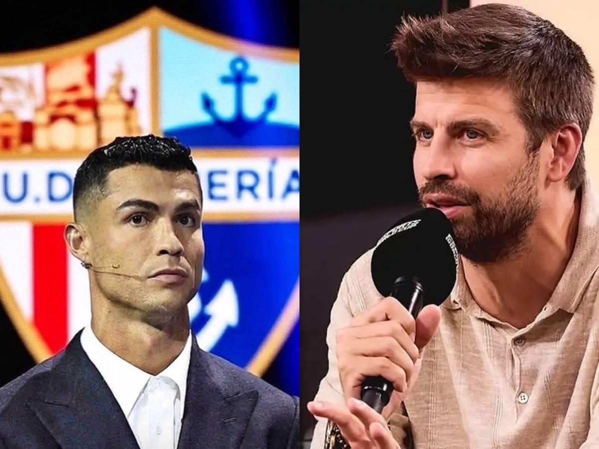 Cristiano Ronaldo compró a Almería, pero no podrá jugar con su nuevo club en la Liga Española por 'culpa' de Piqué