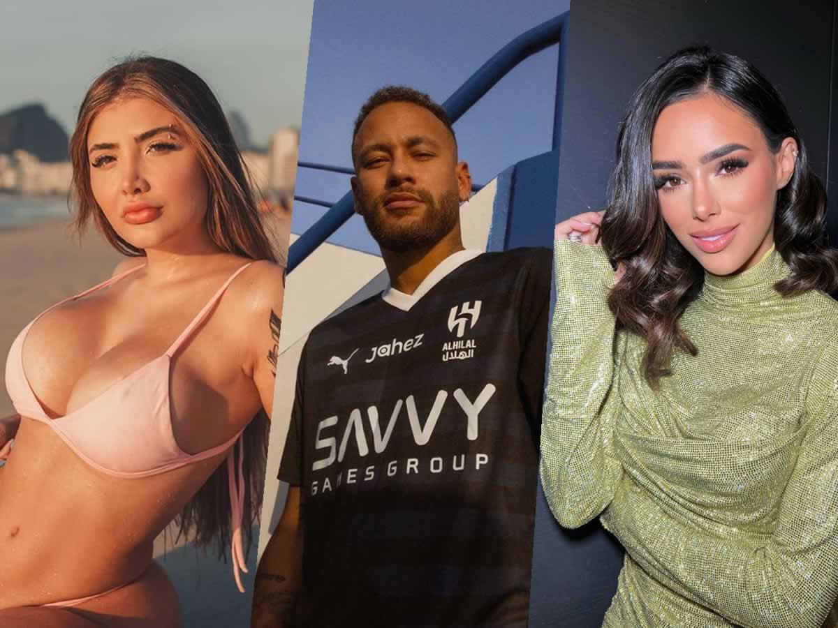 Los mensajes picantes de Neymar con una modelo que provocaron su ruptura con Bruna Biancardi
