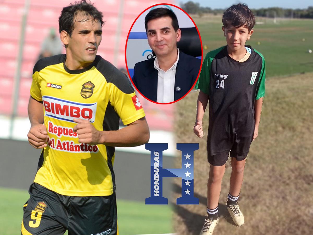 El Hijo de Nicolás Cardozo, nacido en Honduras, destaca en Uruguay y la FFH ya le sigue los pasos