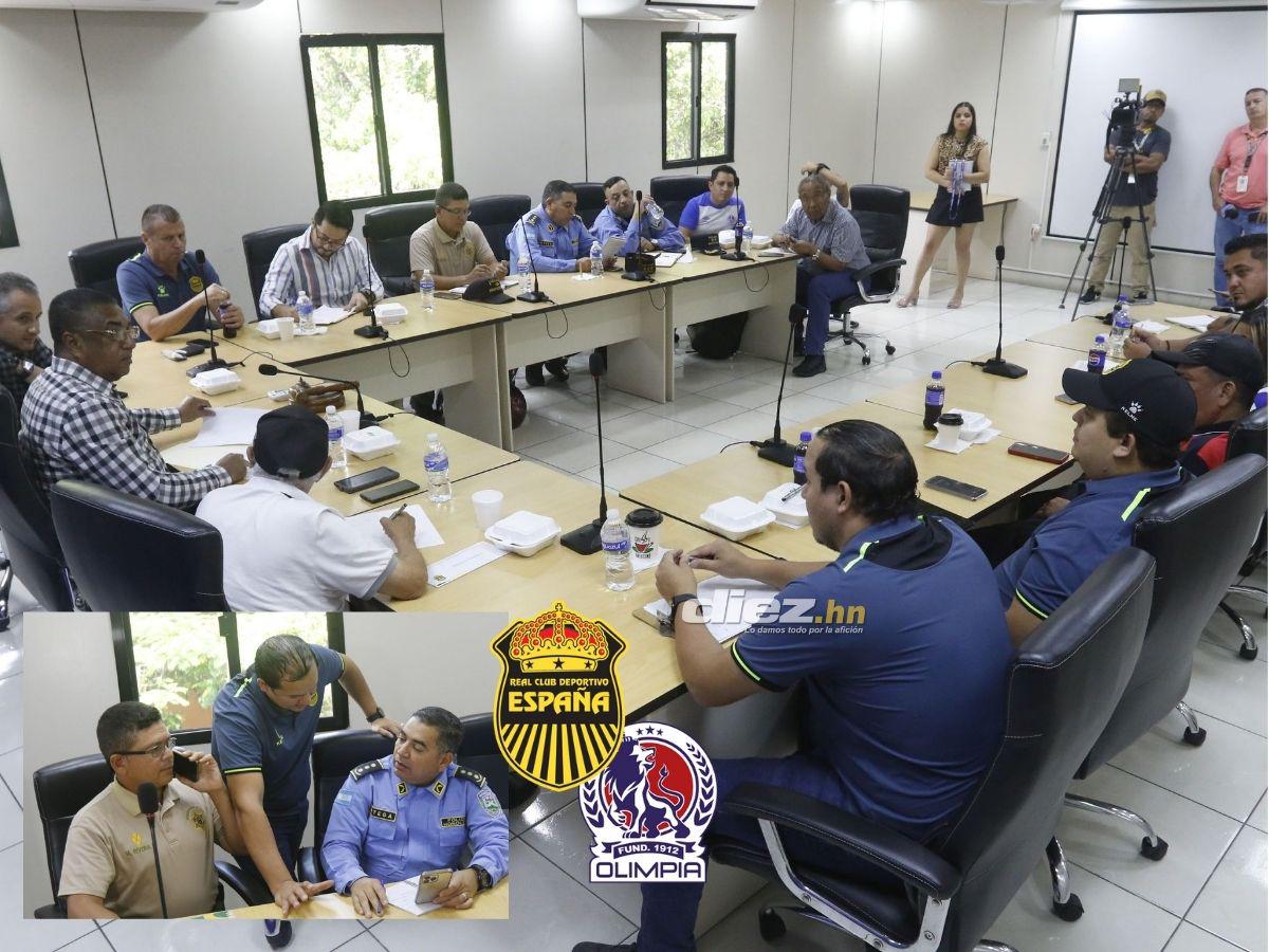 ¡DNI incluido! Policía Nacional blindará el Morazán para el clásico Real España-Olimpia, ¿a qué horas abren los portones?