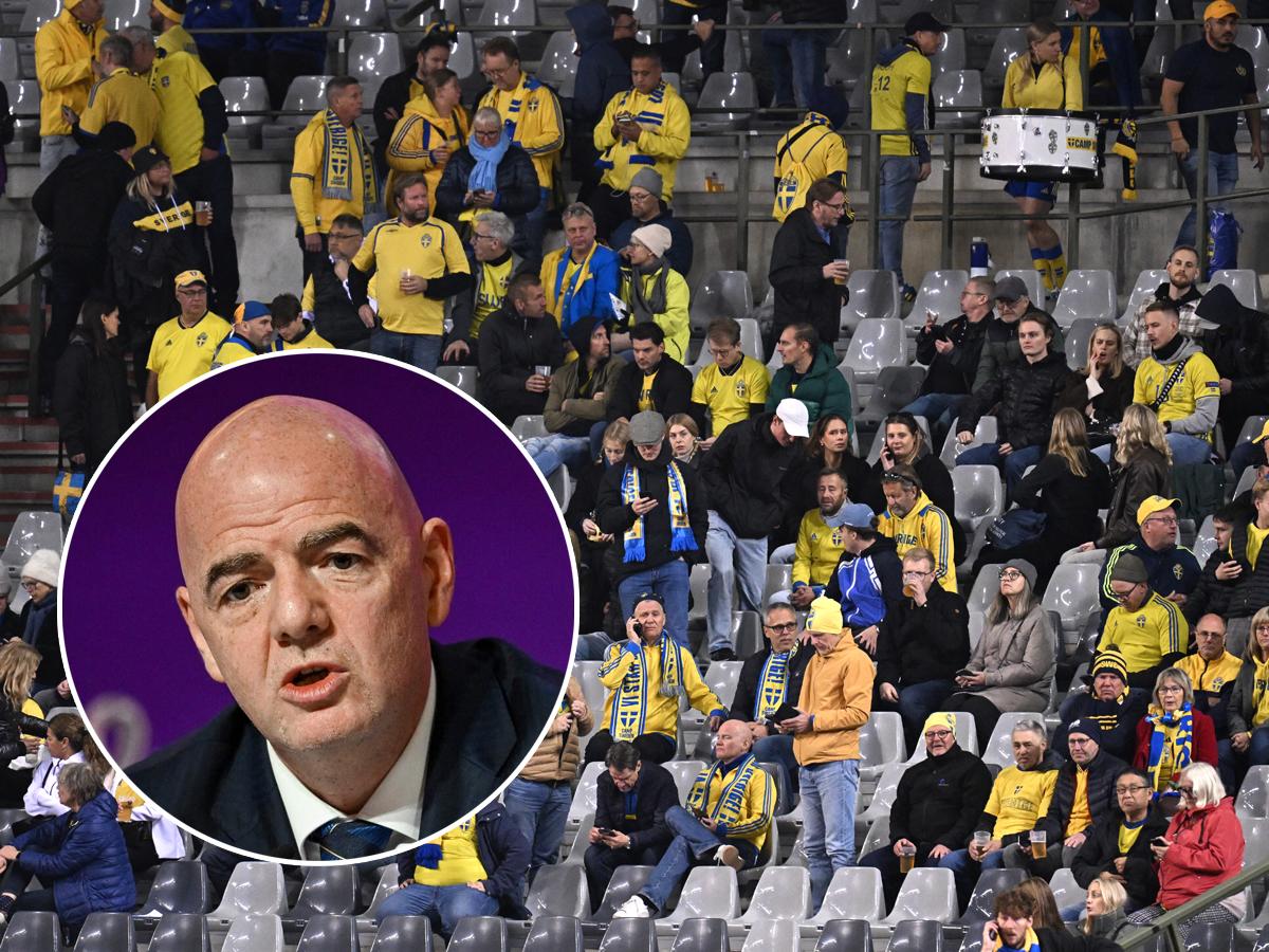 La reacción del presidente de la FIFA tras atentado en Bruselas, mientras se jugaba el Bélgica-Suecia