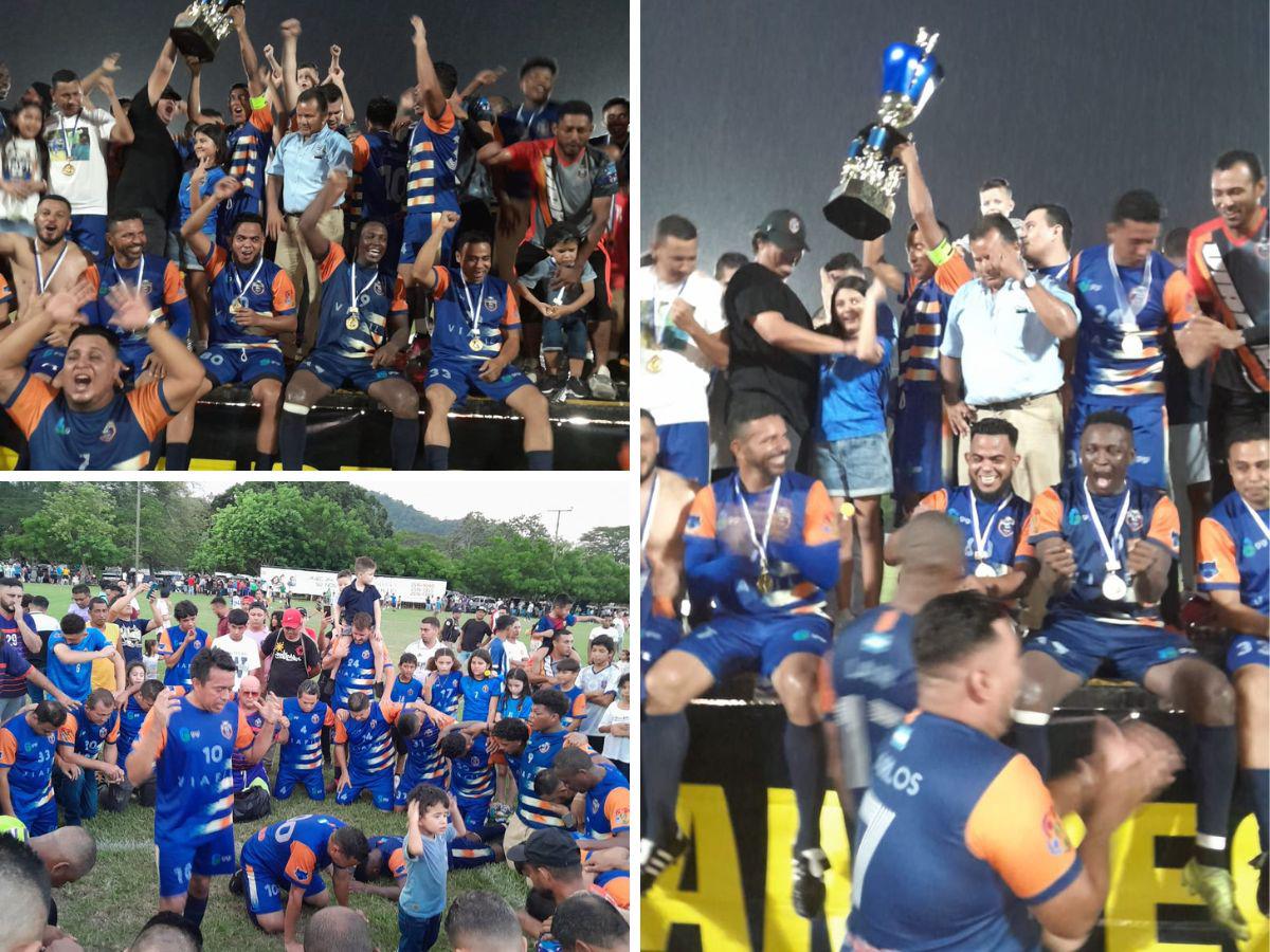 Nuevo rey: Viafil se coronó campeón de la Liga de Veteranos de San Pedro Sula