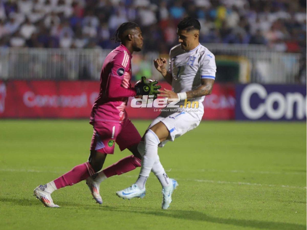 No se vio en TV: los rostros de la frustración de la Selección de Honduras tras perder ante Jamaica por Nations League