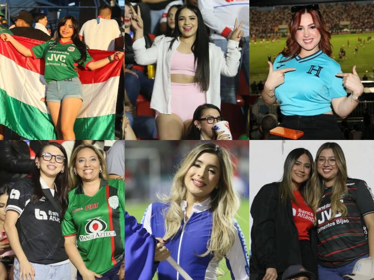 Las hermosas chicas, Lady Santa Bárbara sorprende y Ester Mendoza roba suspiros en la previa del Olimpia - Marathón