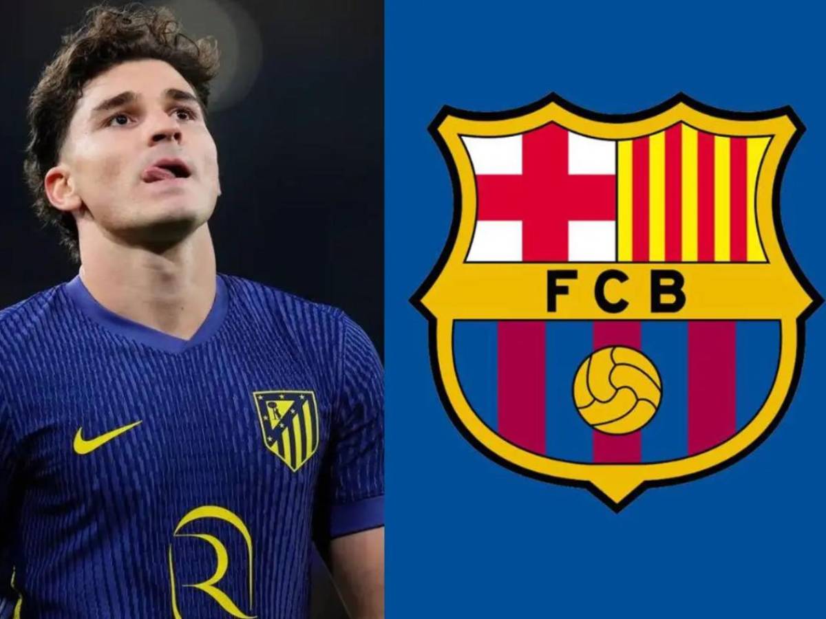 Atlético da golpe a Barcelona: acepta vender a Julián Álvarez a gigante de Europa