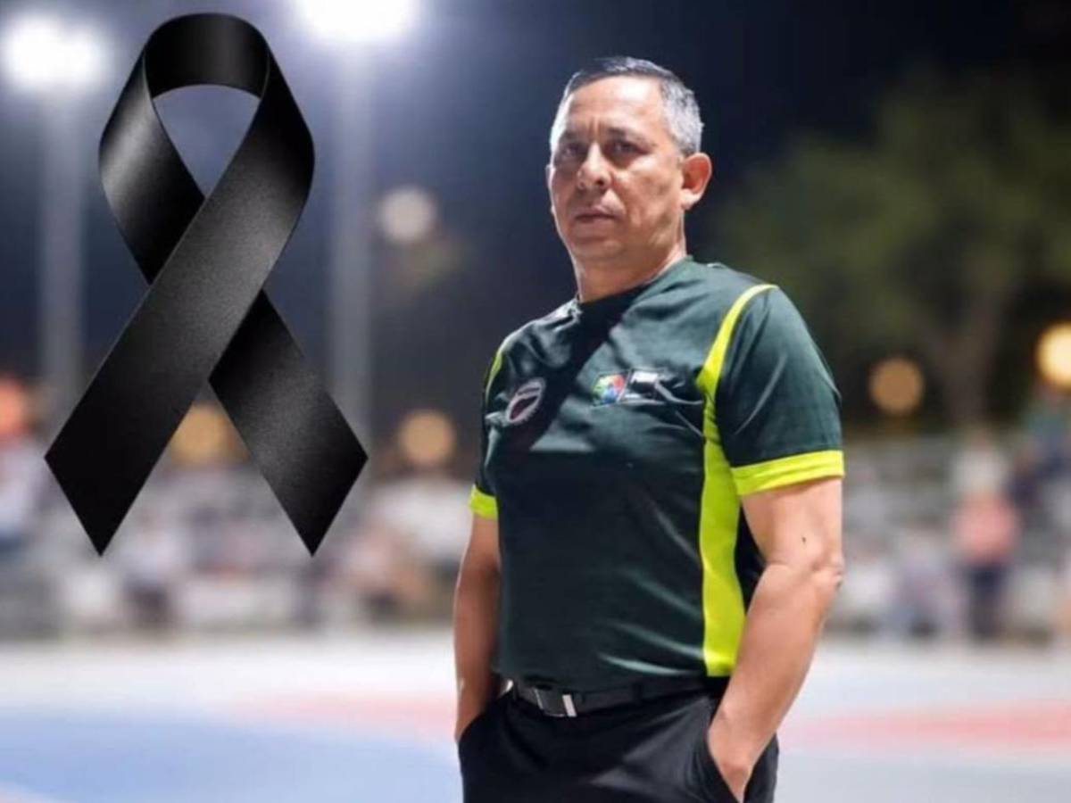 Fallece José Sandoval, exárbitro de la Liga Nacional: revelan la causa de su muerte