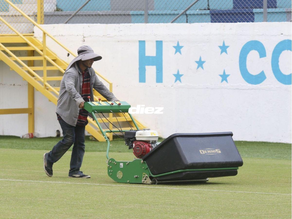 El Estadio Morazán es una alfombra: estos son los retoques que recibió el recinto para el Honduras vs México