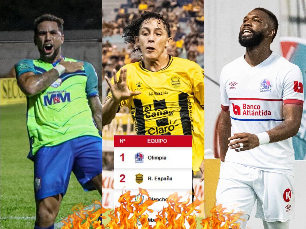 Tabla de posiciones Honduras: ¡Celebra Marathón! Olimpia y Real España ceden terreno en la cima del Apertura 2025