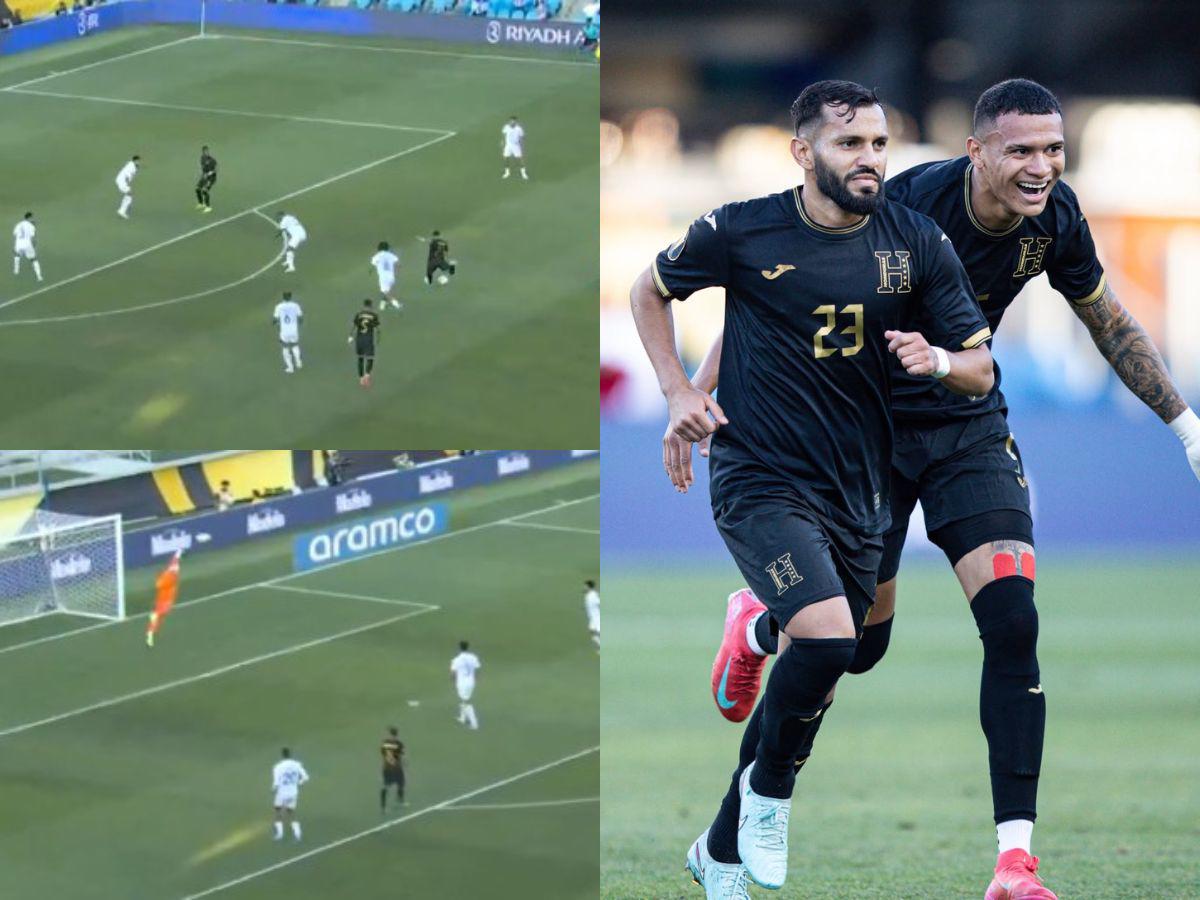 Copa Oro 2025: ¡Jorge Álvarez la mandó guardar! El golazo de Honduras ante Curazao en California