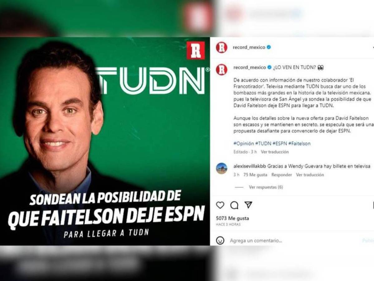 El motivo por el que David Faitelson dejaría de trabajar en ESPN ¿Qué pasa con André Marin y Fox Sports?