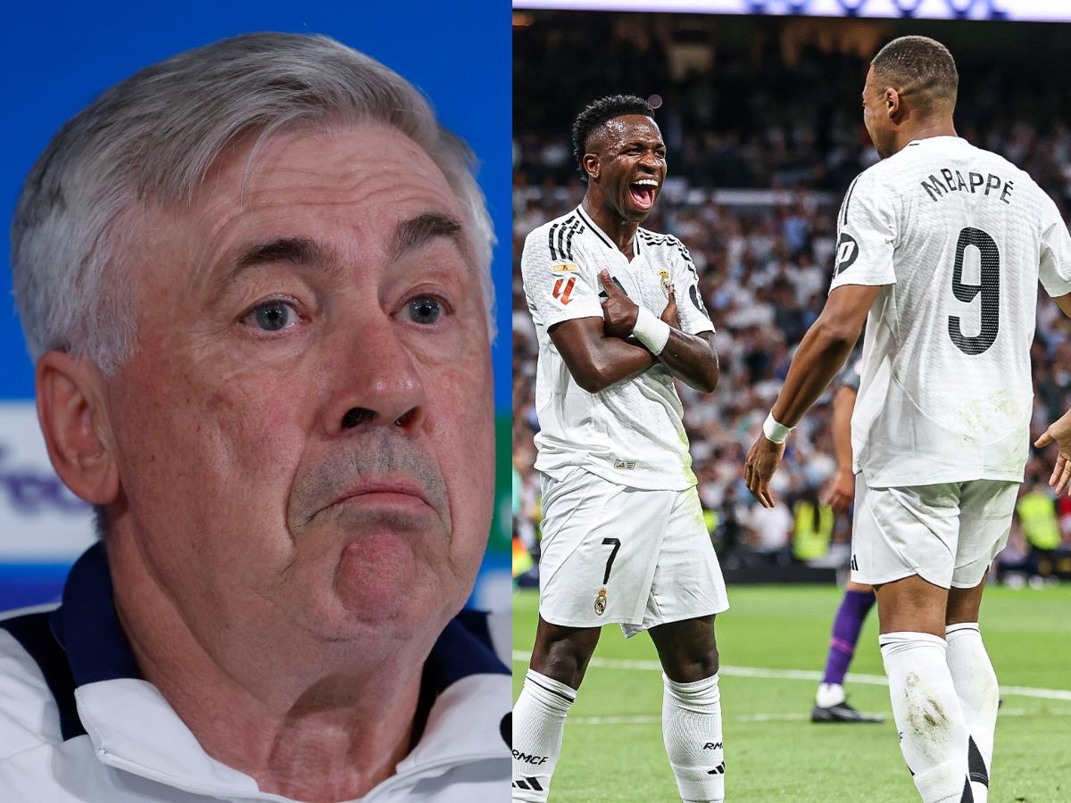 Ancelotti señala al culpable de las derrotas y cómo es la relación de Vinicius y Mbappé: “Todos lo tienen muy claro”