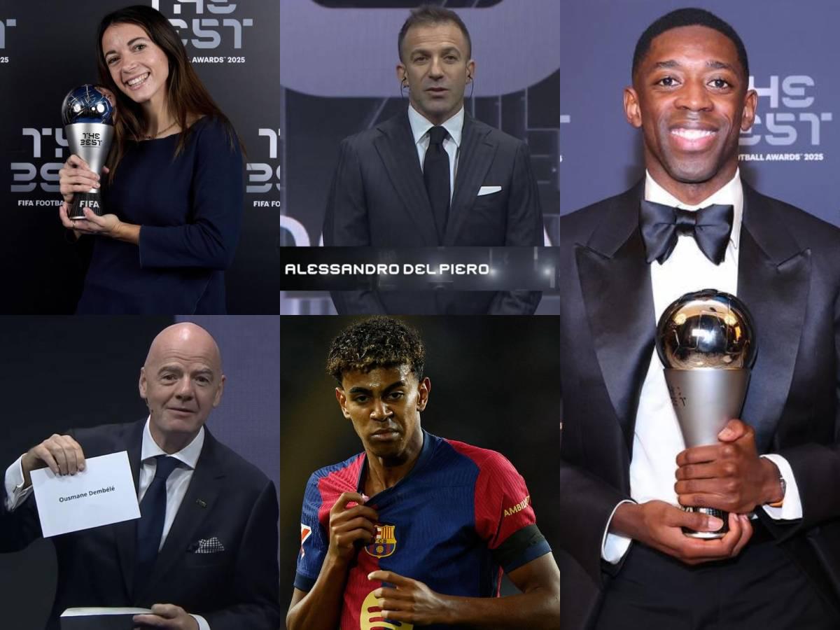 The Best 2025: el único jugador que recogió el premio, Concacaf sorprende en la gala y Lamine Yamal recibe duro golpe