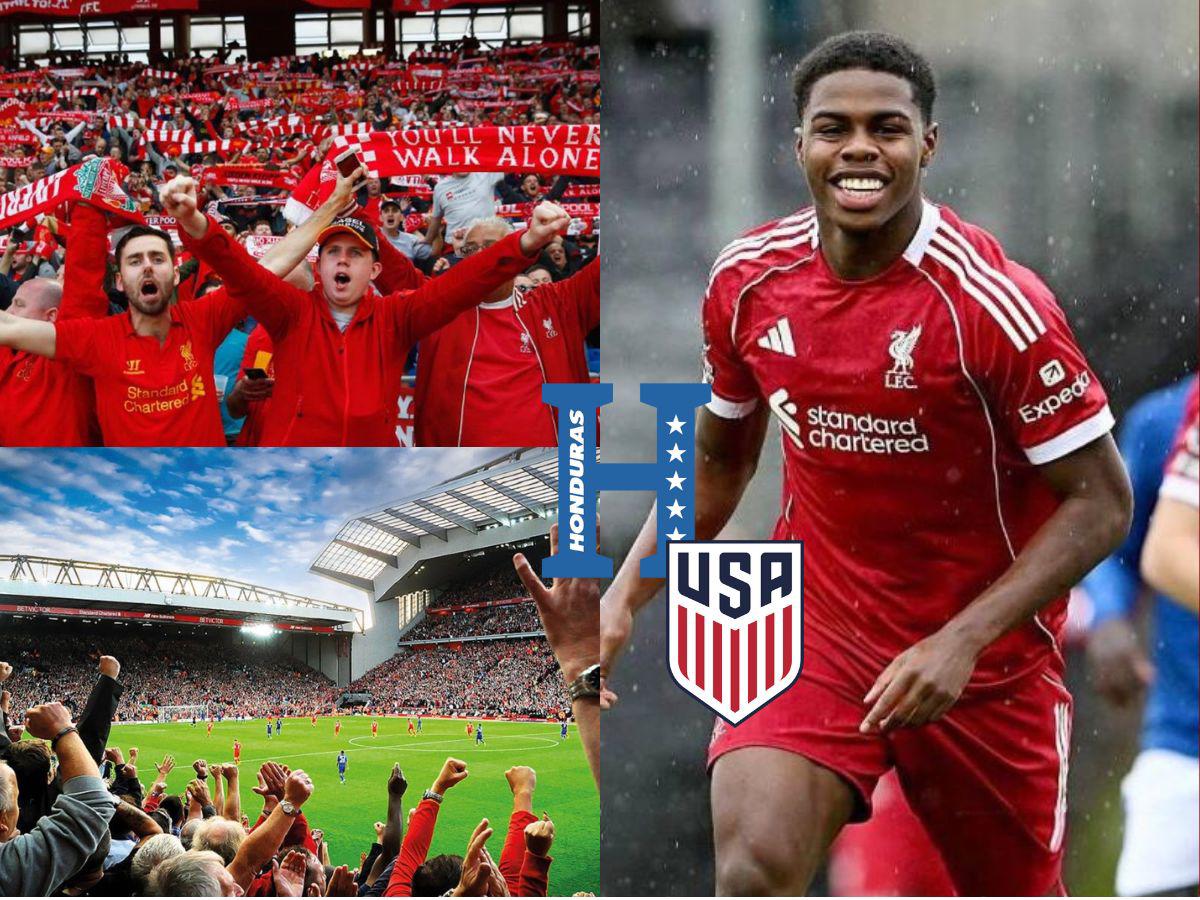De Honduras a Anfield: Keyrol Figueroa, el potente atacante hondureño que dio el salto al primer equipo del Liverpool