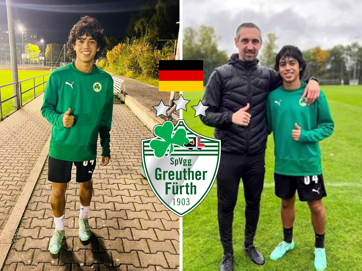 Hondureño Johann Chirinos es habilitado por la FIFA y ya podrá debutar con Greuther Fürt de Alemania