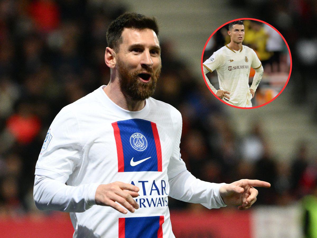 Tras un nuevo gol con el PSG, Lionel Messi rompe un récord que pertenecía a Cristiano Ronaldo en el fútbol europeo