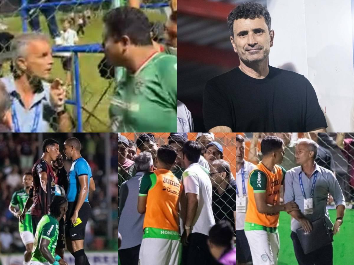 ¿Qué le dijo Lavallén al aficionado? Esto fue lo que desató la pelea y visita especial de Francisco Molina en Choloma