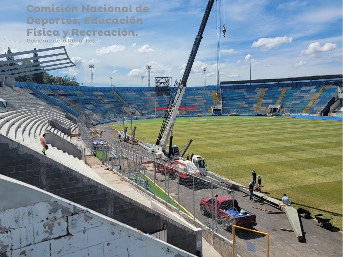 ¡Nuevas gradas de acceso! Moderno techado del Estadio Nacional toma forma para la localidad de sol centro