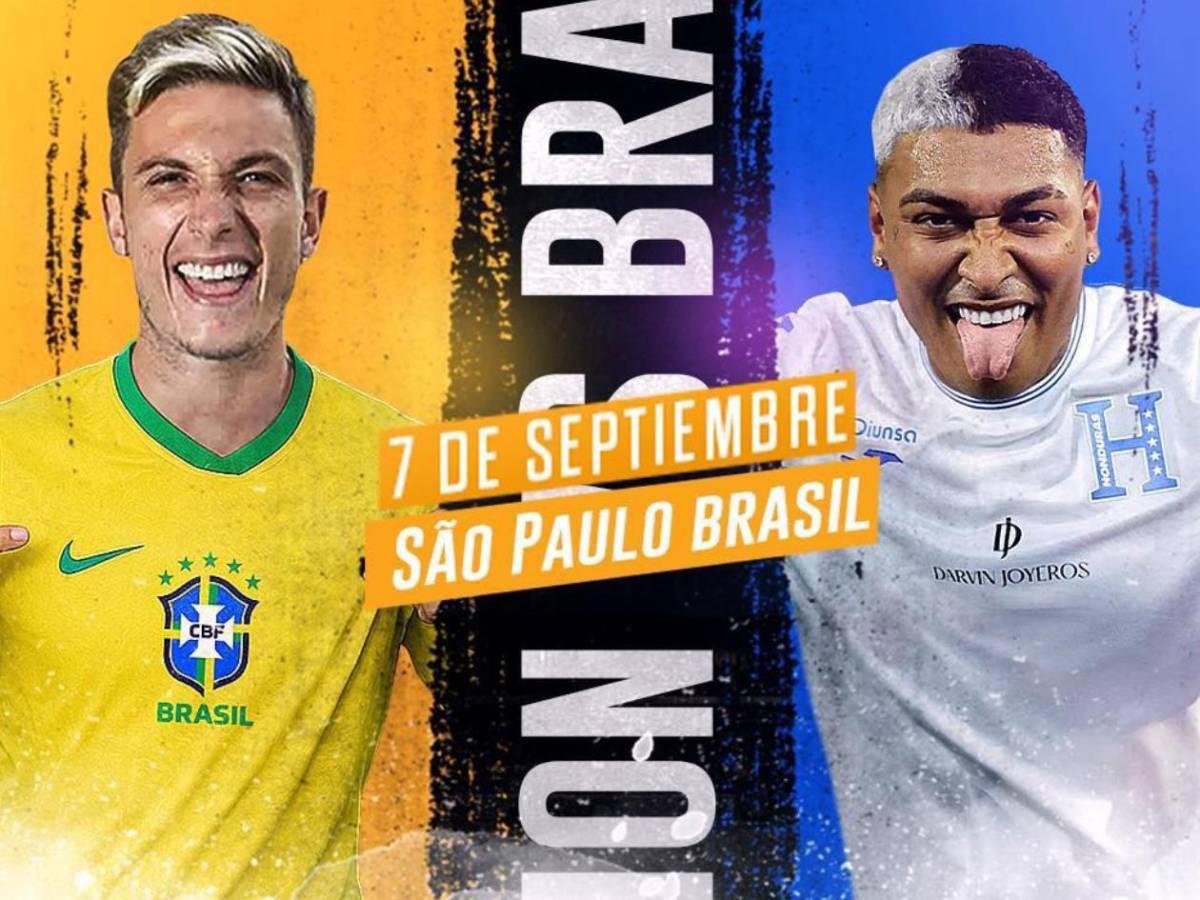 Supremo fue la sensación en Brasil: exfutbolista se une a la selección de tiktokers de Honduras para jugar ante la 'Canarinha'