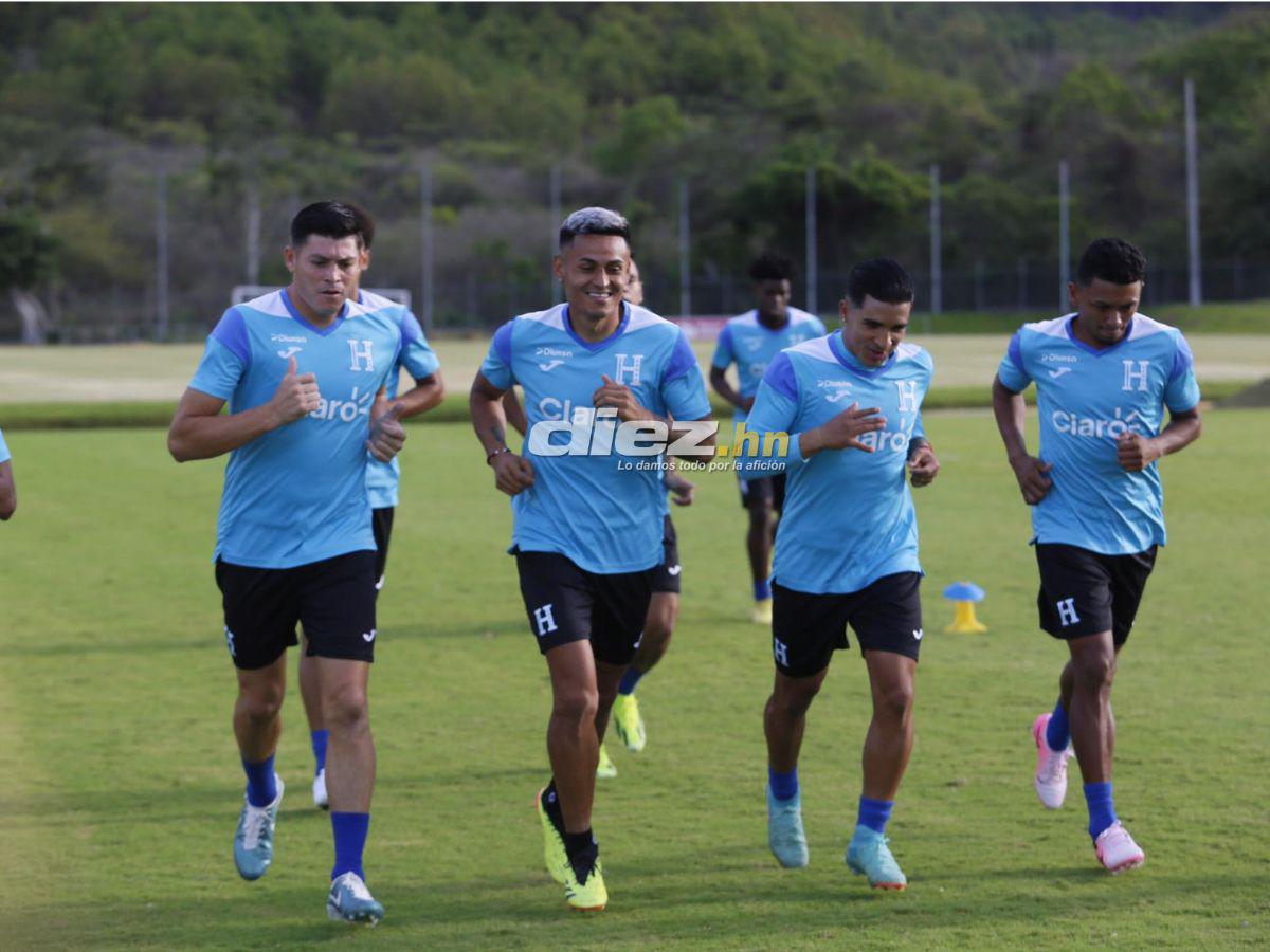 Honduras realiza primer entreno pensando en el debut eliminatorio ante Cuba con cuatro ausencias, ¡volvió Palma!