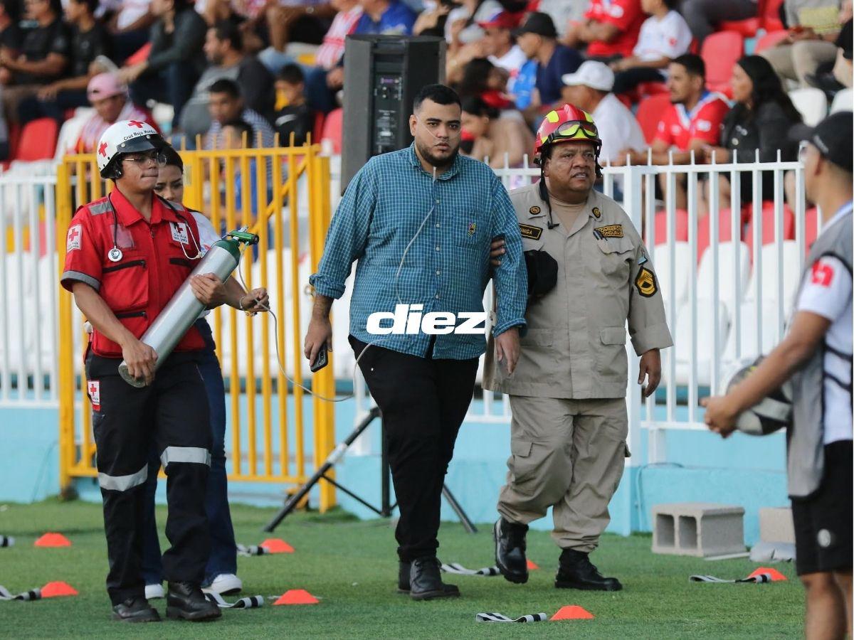 Bronca en Marathón tras derrota de Olimpia, aficionado fue atendido de emergencia y tristeza de Keosseián
