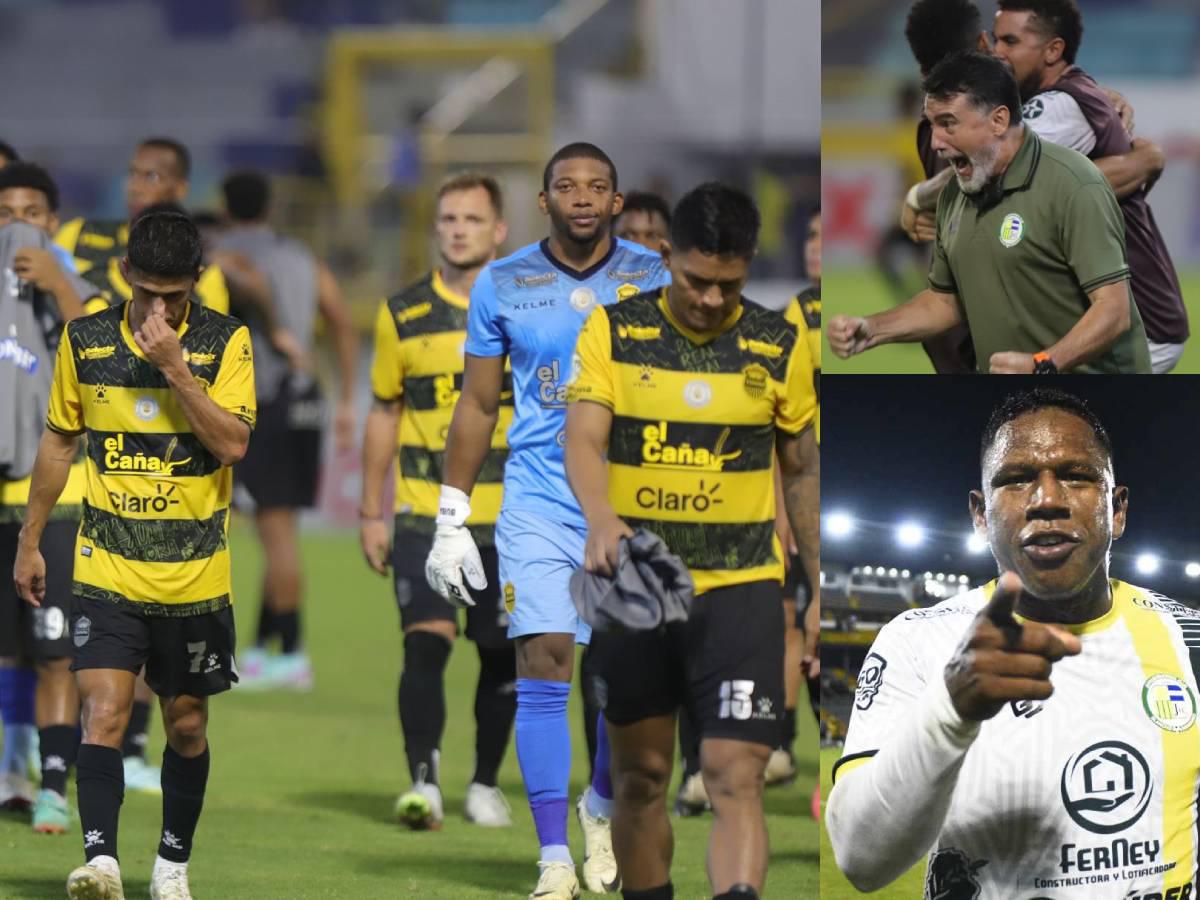 Frustración total en el plantel aurinegro y charla privada; locura de los olanchanos: lo que no se vio del Real España vs Juticalpa