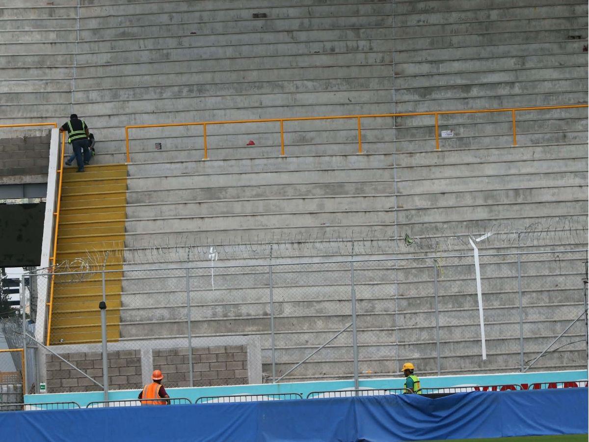 Revelan fecha de entrega de moderna pantalla gigante y los locales del centro comercial del Estadio Nacional Chelato Uclés