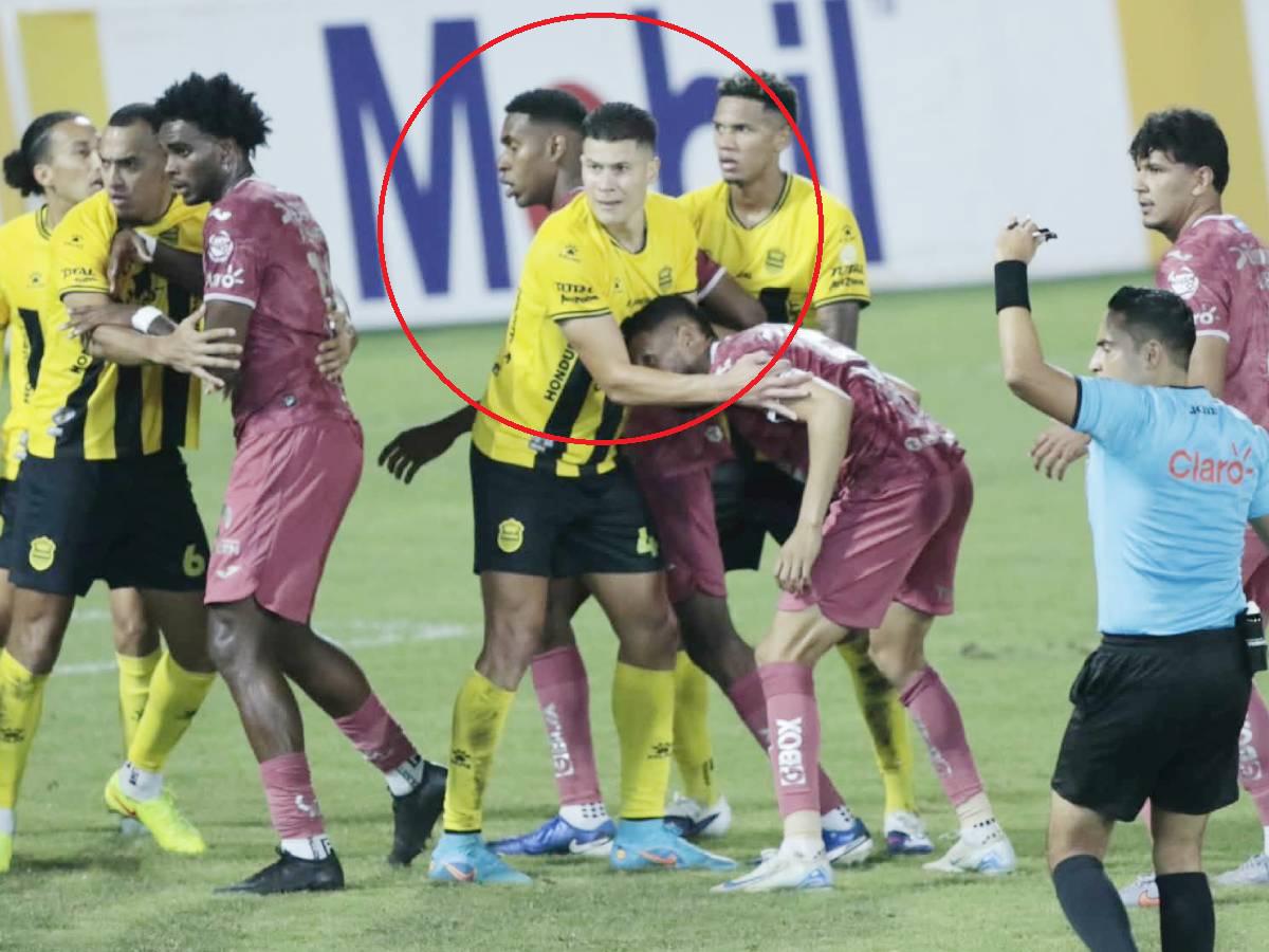 Juan Manuel Capeluto fue titular en el clásico frente a Motagua. Foto Neptalí Romero.