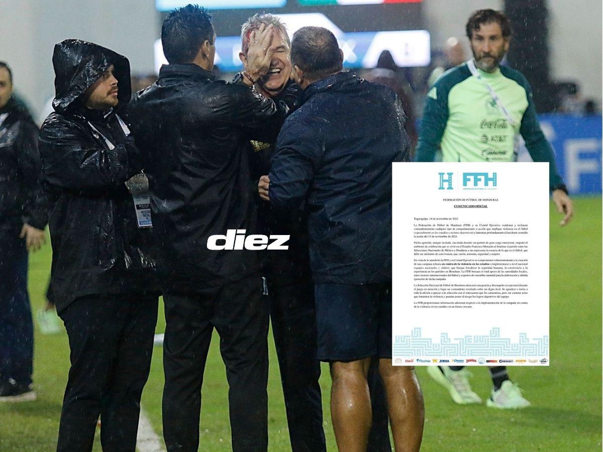 Contundente comunicado: Federación de Fútbol de Honduras lanza campaña tras la agresión al “Vasco” Aguirre