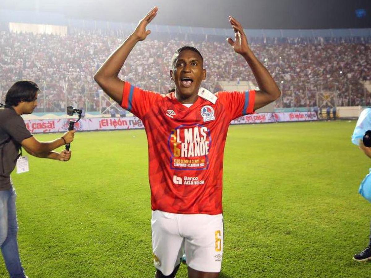 Un récord brillante: Brayan Beckeles, el amuleto del Olimpia que ha ganado las 9 finales que ha disputado