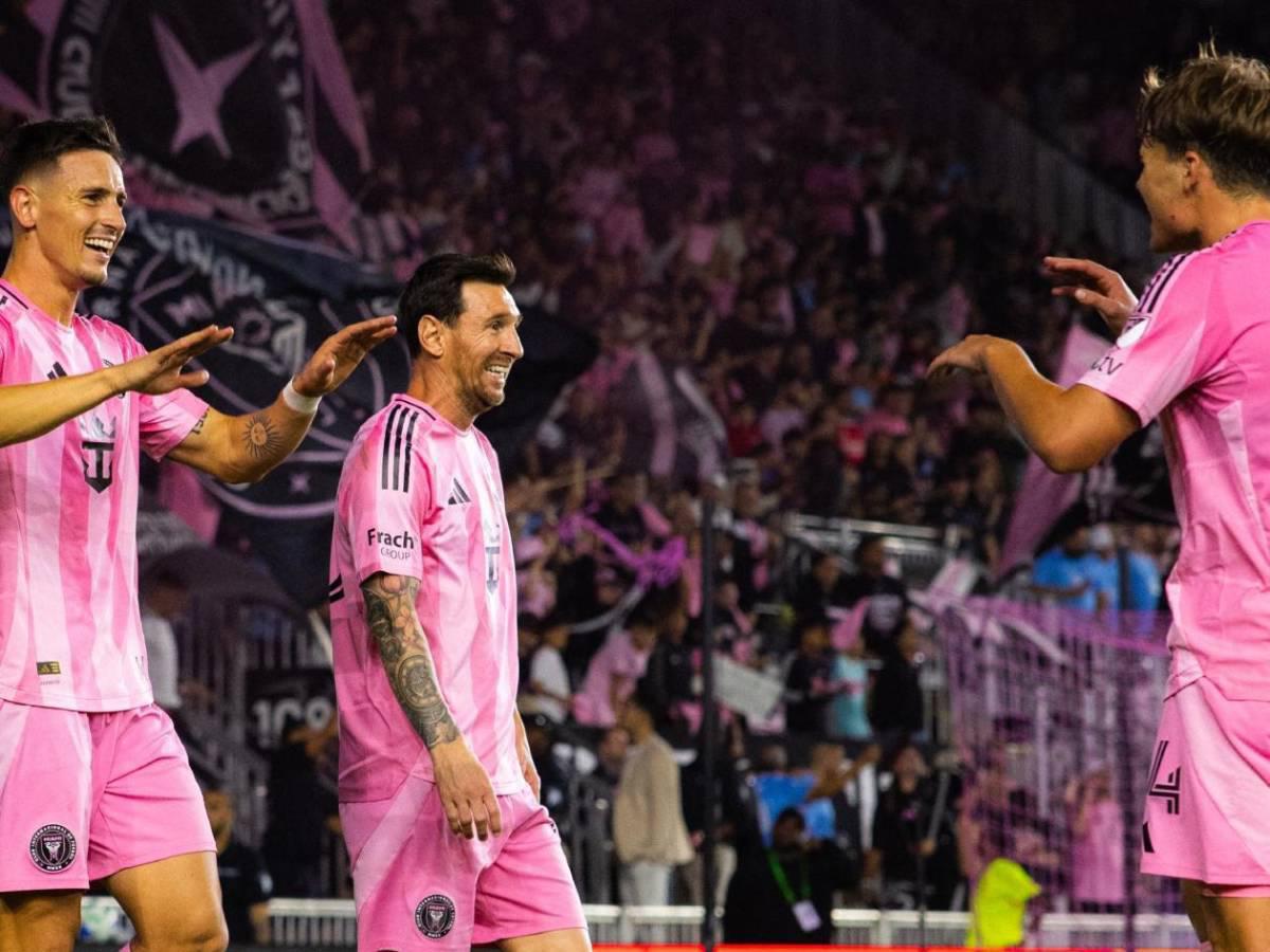 Messi protagoniza pelea, el tremendo beso que le dieron y David Ruiz celebra con Leo el título de Inter Miami en la MLS