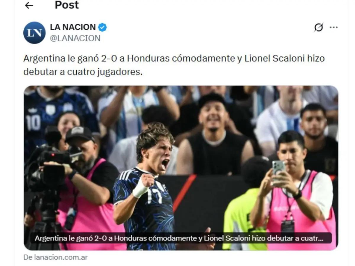 Tras caer ante Argentina, la prensa señala el culpable y pide un regreso: Ya ven